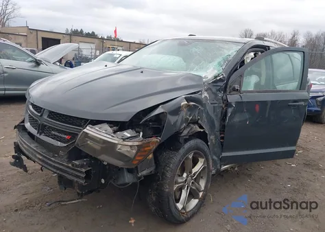 2017 Dodge Journey Crossroad Plus из США, поврежденный, VIN 3C4PDCGBXHT587527